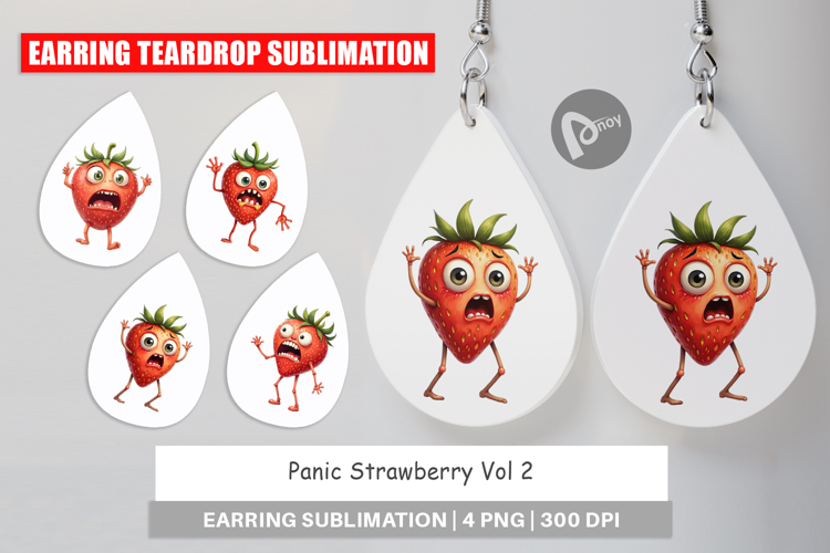 Earring Sublimation Designs Image 3