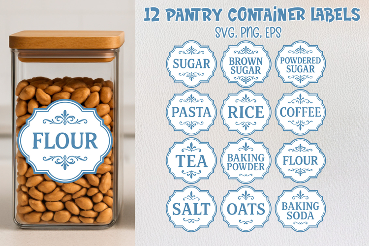 Kitchen Labels Svg Image 13