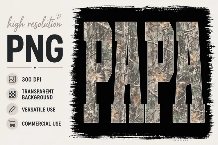 Papa png, Camo png