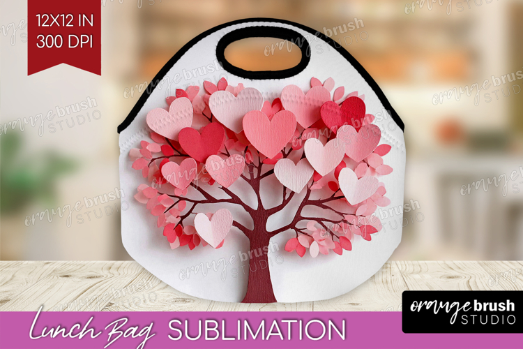 Valentine Papercut Lunch Bag - Couple Animals Lunch Bug PNG