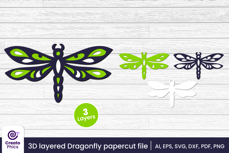 Dragonfly Clipart Image 4