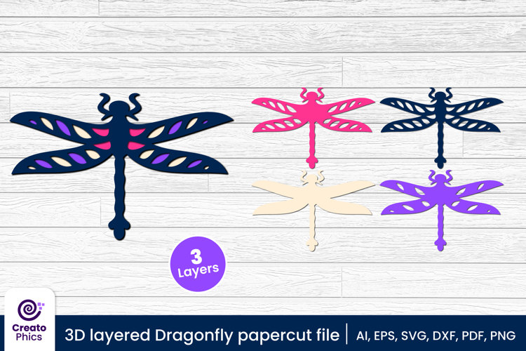 Dragonfly Clipart Image 2