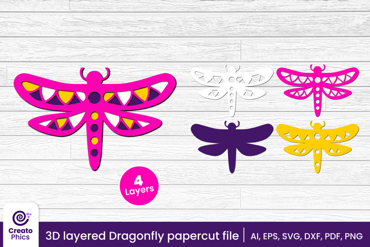 Dragonfly Clipart Image 5
