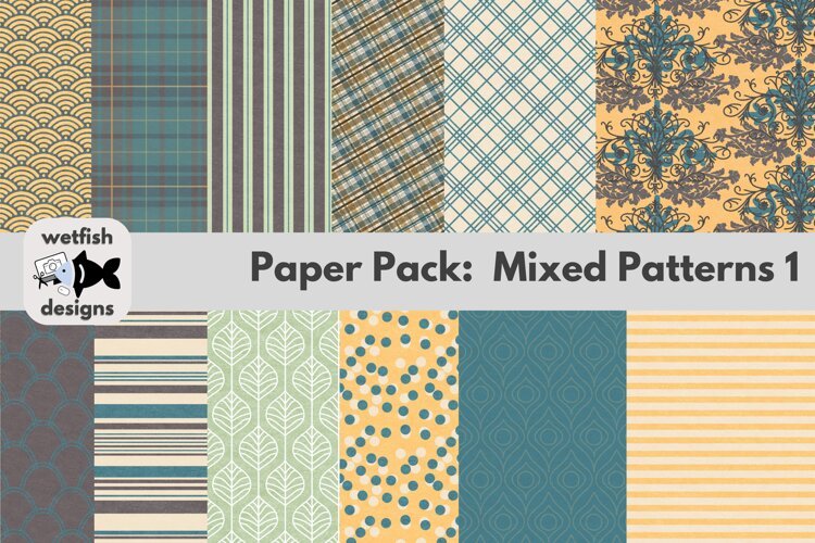 Mixed Pattern Papers example image 1