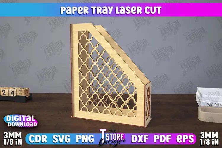 Paper Tray | Office Design | Desktop Organizer |Paper Holder