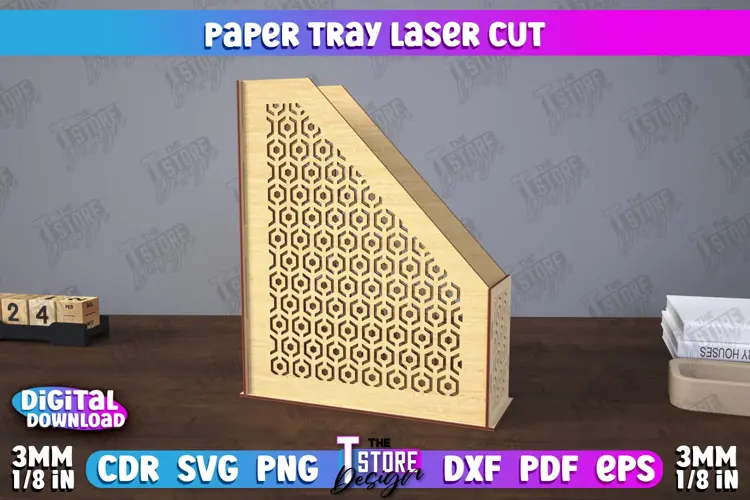 Paper Tray | Office Design | Desktop Organizer |Paper Holder
