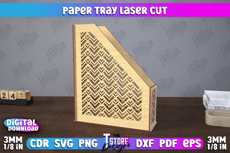 Paper Tray | Office Design | Desktop Organizer |Paper Holder