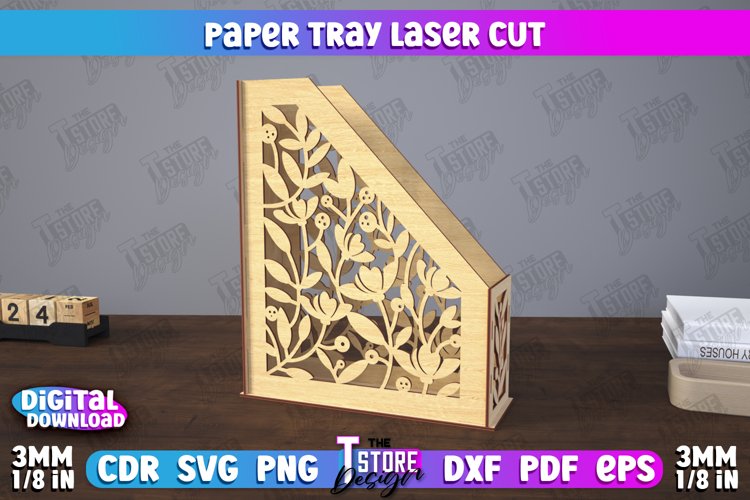 Paper Tray | Office Design | Desktop Organizer |Paper Holder