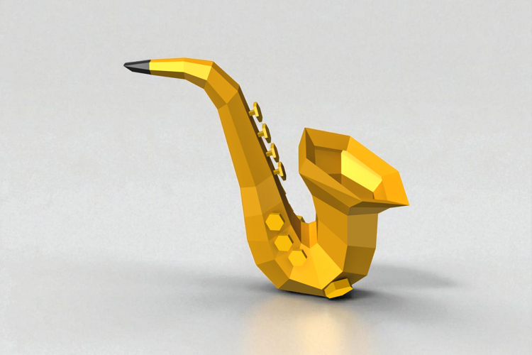 Saxophone Clipart Image 4