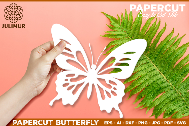 Silhouette Butterfly Svg Image 23