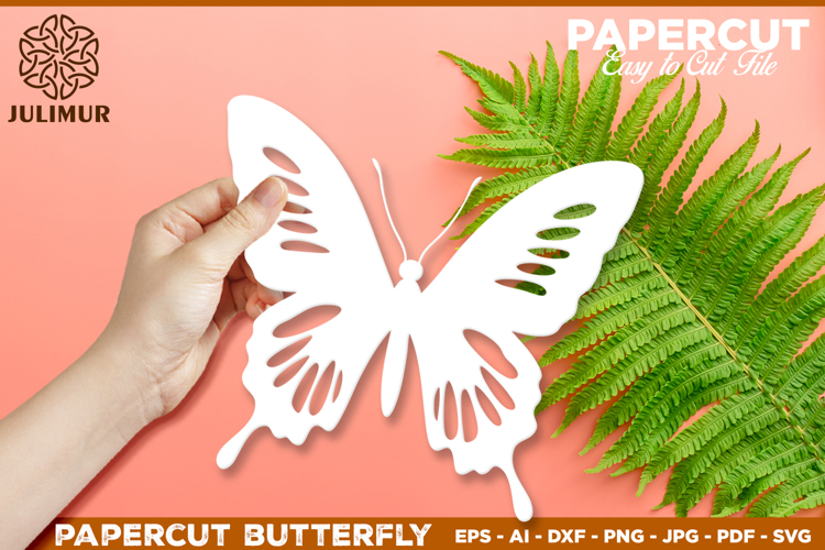 Silhouette Butterfly Svg Image 19