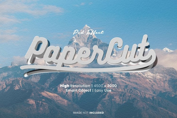 papercut psd effect