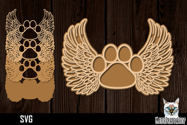 Angel Wings With Heart Svg Image 5