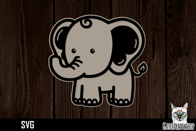 Cricut Elephant Svg Image 7