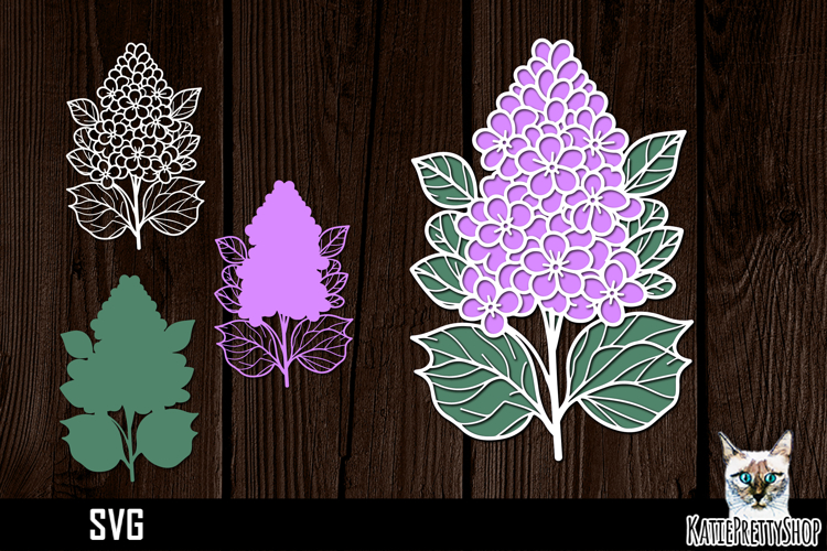 Layered Flower Svg Image 21