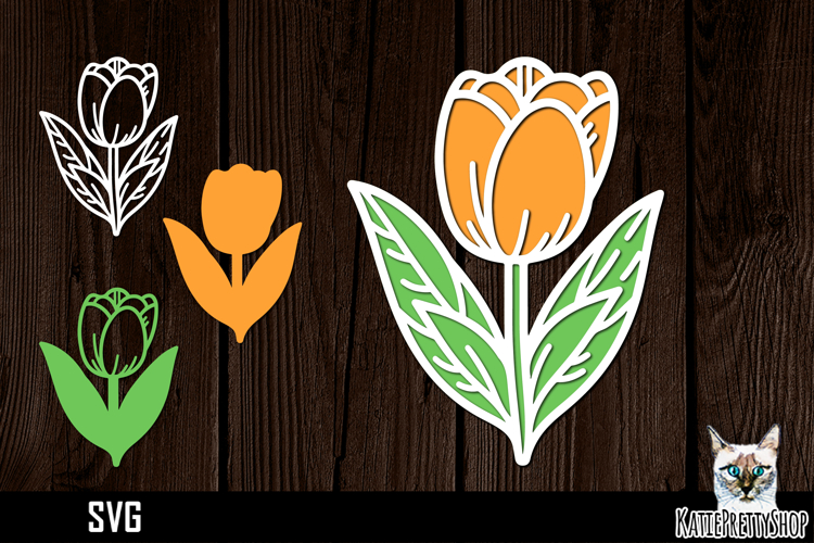 Layered Flower Svg Image 19