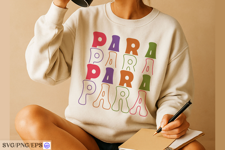 Para SVG, Paraprofessional Shirt Design for Special