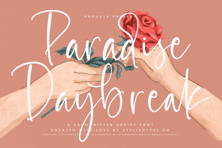 Schriftart Hochzeit Image 21