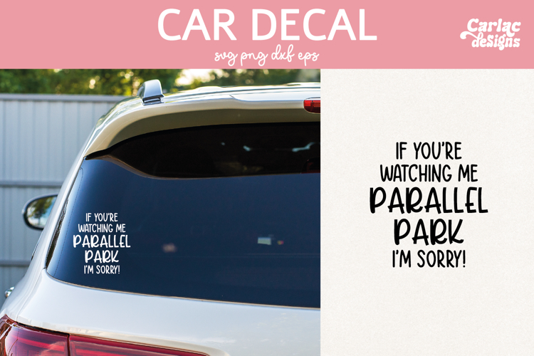 Funny Car Decal SVGs Image 4