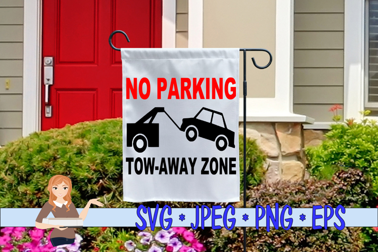 No Parking Tow-Away Zone