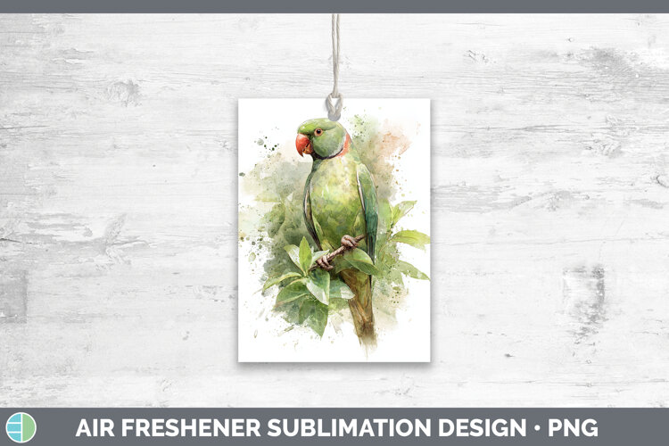 GorgeousParrot Botanicals Air Freshener design.