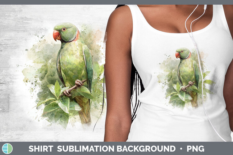 GorgeousParrot Botanicals Shirt design.