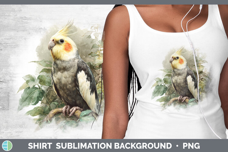 GorgeousParrot Botanicals Shirt design.