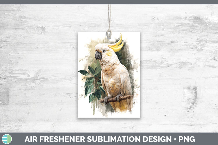 GorgeousParrot Botanicals Air Freshener design.