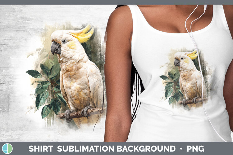 GorgeousParrot Botanicals Shirt design.