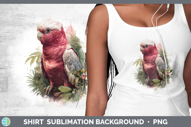 GorgeousParrot Botanicals Shirt design.