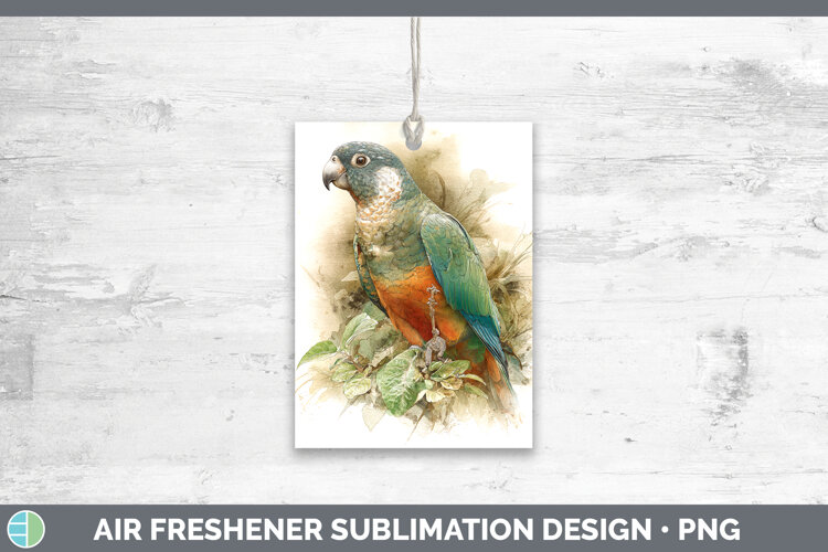 GorgeousParrot Botanicals Air Freshener design.