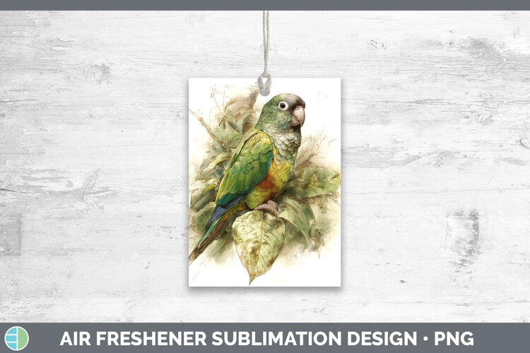GorgeousParrot Botanicals Air Freshener design.