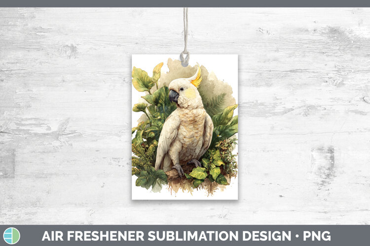 GorgeousParrot Botanicals Air Freshener design.