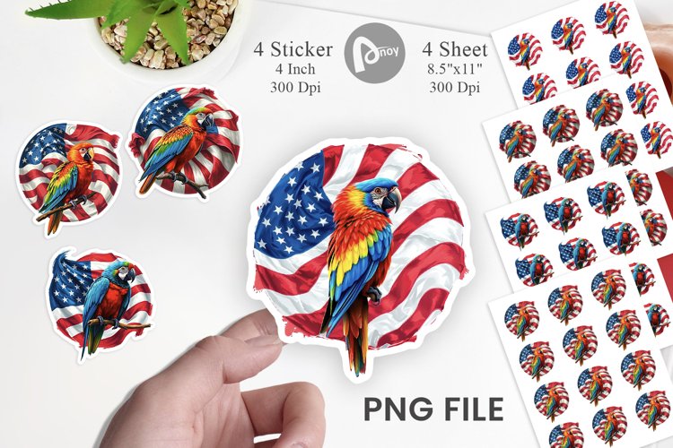 Parrot Clipart Image 8