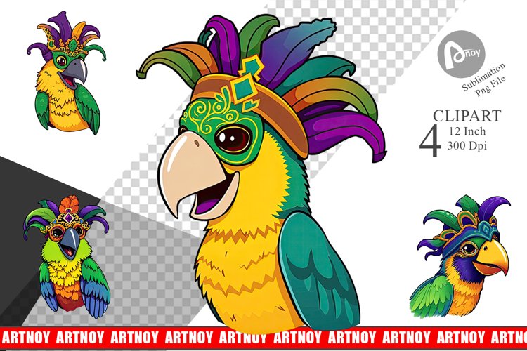 Parrot Clipart Image 18