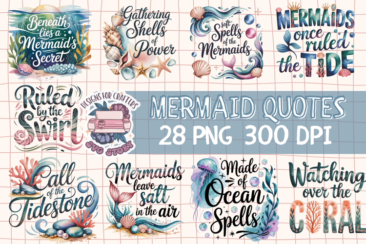 Mermaid Tail Clipart Image 15