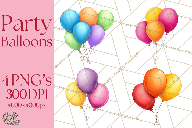 Birthday Balloon Clipart Image 6