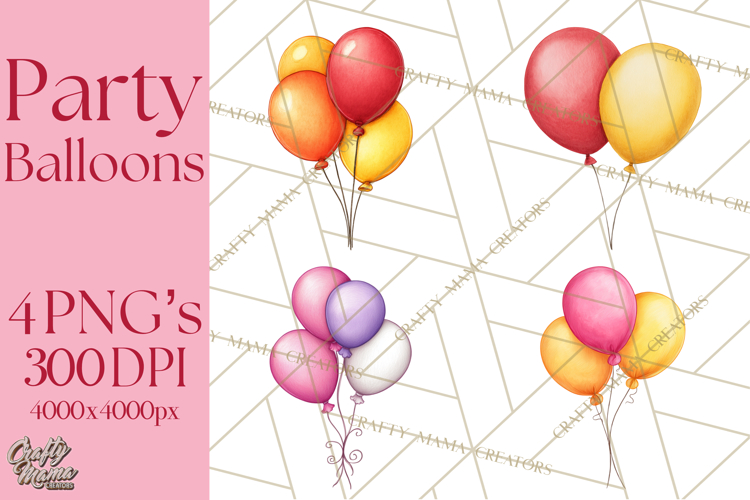 Birthday Balloon Clipart Image 7