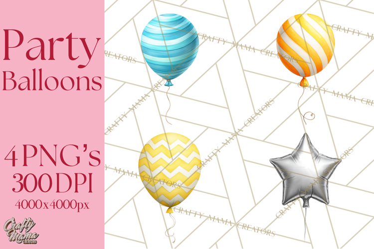 Birthday Balloon Clipart Image 23