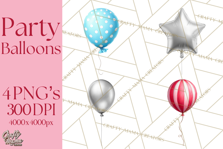 Birthday Balloon Clipart Image 24