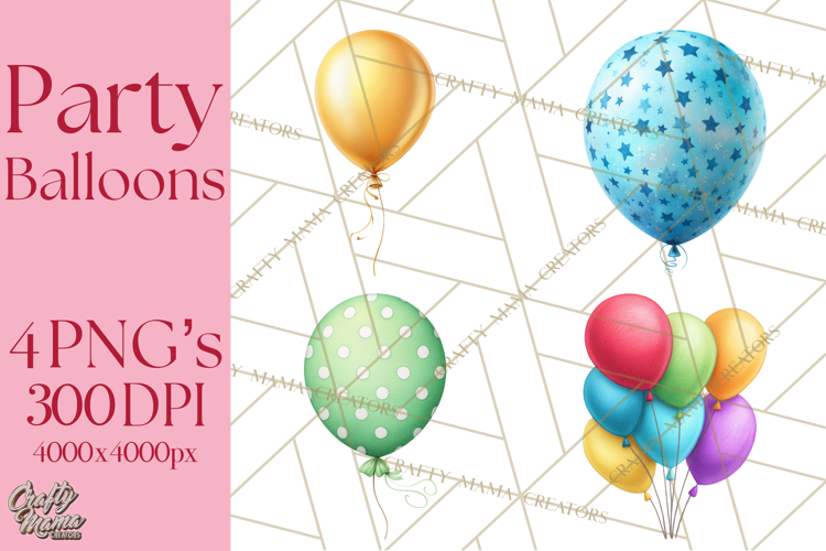 Birthday Balloon Clipart Image 3