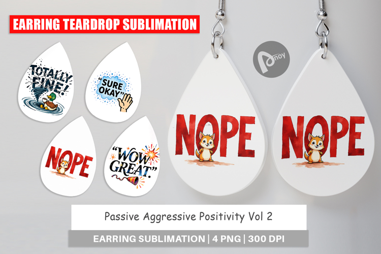 Pastel Snark Earring