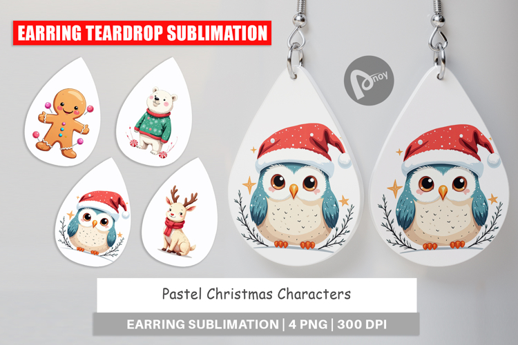 Sublimation Earring Designs Image 22