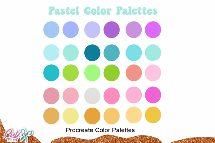Pastel Color Palette for Procreate
