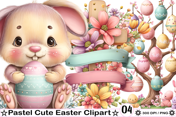 Cute Easter Clipart Image 15