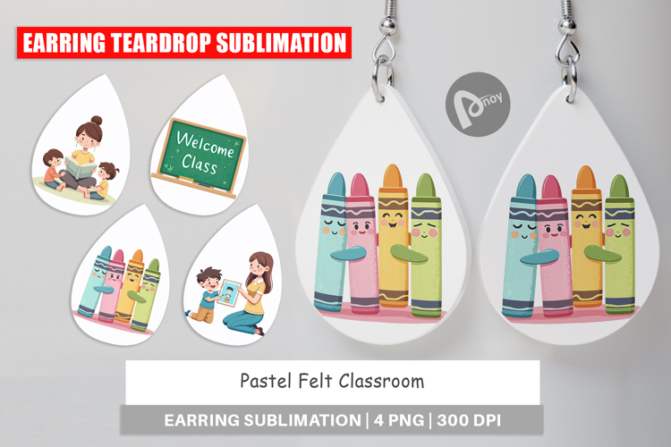 Sublimation Earring Designs Image 17