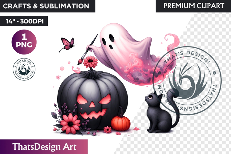 Halloween Ghost Clipart Image 15