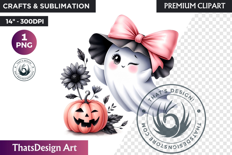 Halloween Ghost Clipart Image 13
