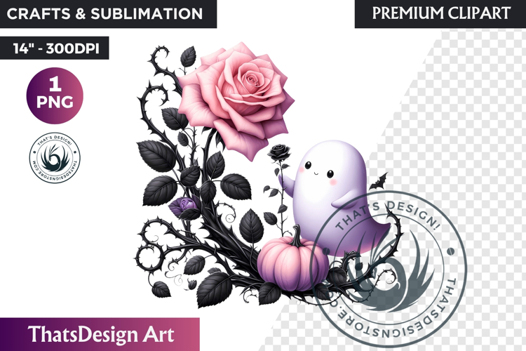 Halloween Ghost Clipart Image 12