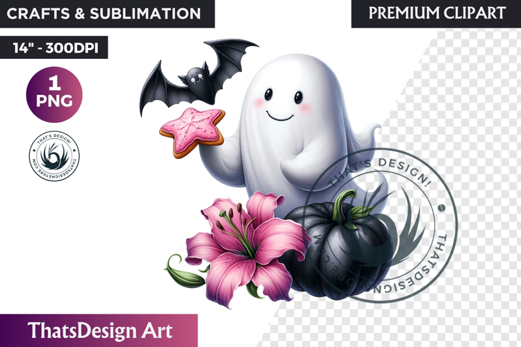 Halloween Ghost Clipart Image 6